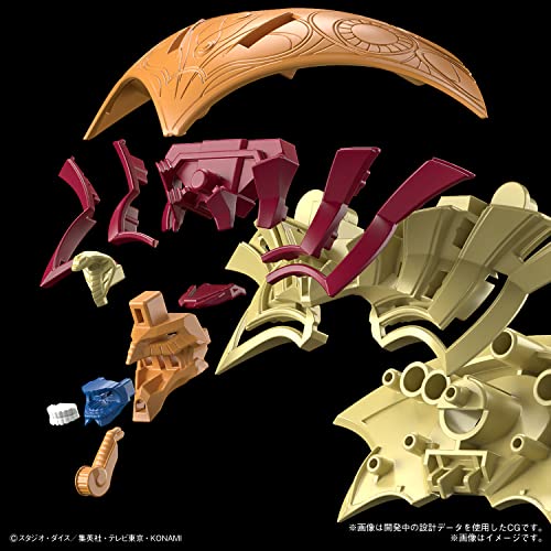 Bandai Espíritus (Figure Rise Standard Amplified YU-Gi-Oh! Duel Monsters Summoning God Exodia Color Coded Plastic Model