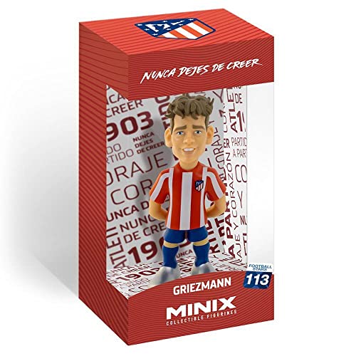 Bandai - Figura Minix Atlético de Madrid Griezman - Coleccionables para Exhibición - Idea de Regalo - Juguetes para Niños Y Adultos - Fans De Fútbol BANDAI MN13036