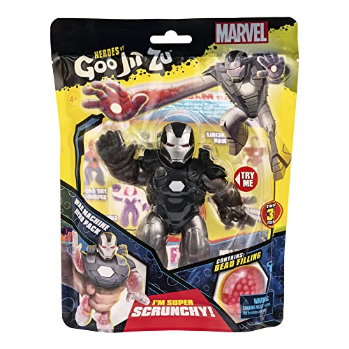 Bandai - Heroes of Goo JIT Zu - Figura de Acción Juguete, Marvel War Machine, Multicolor CO41494