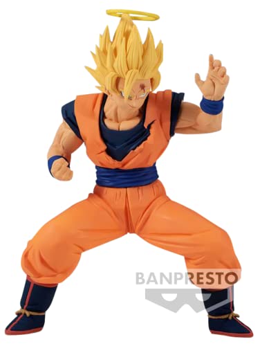 Banpresto Figura de Accion Goku Super Saiyan 2 Dragon Ball Z – Match Makers 14cm BP19059 Multicolor