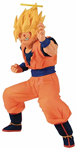 Banpresto Figura de Accion Goku Super Saiyan 2 Dragon Ball Z – Match Makers 14cm BP19059 Multicolor