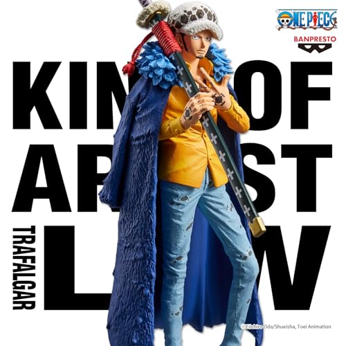 Banpresto Figura de Acción Trafalgar Law One Piece – King Of Artist 23 cm BP19388 Multicolor