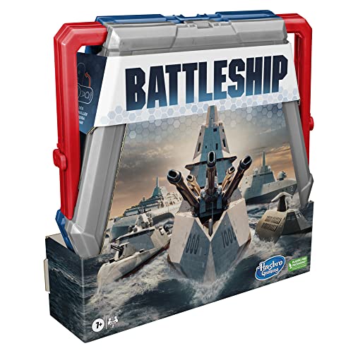Battleship Juego de mesa clásico, juego de estrategia para niños a partir de 7 años, diversión para 2 jugadores