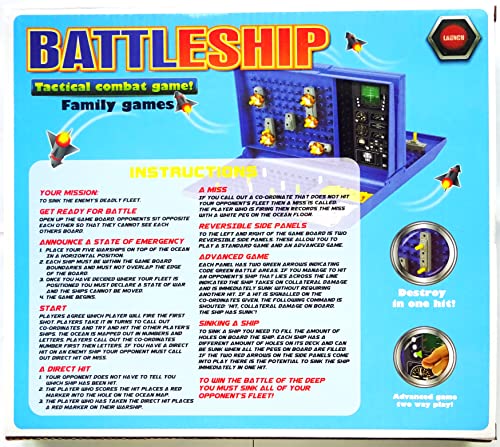 Battleship Tactical Combat Game Tradicional Family Game