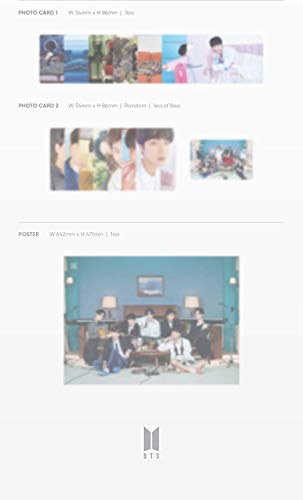 BigHit Ent. BTS - BE (Essential Edition) [Pre Order] CD + Photo Book + Póster + Others with Tracking, pegatinas decorativas extra