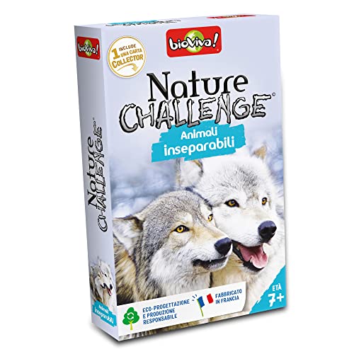 Bioviva Juego de cartas Nature Challenge animales inseparables