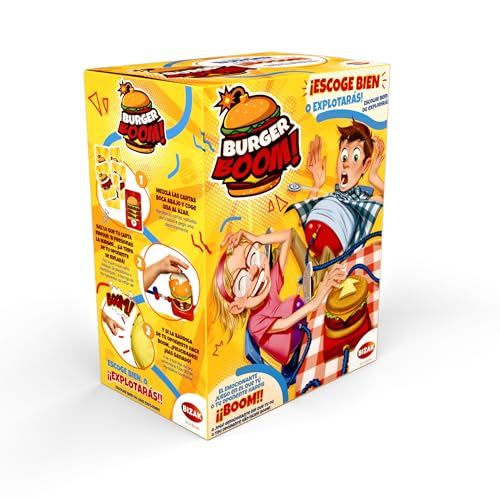 Bizak Juego Burger Boom, Divertido juego para toda la familia (35001935)