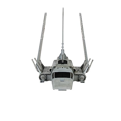 Bizak Star Wars Micro Galaxy Squadron Imperial Shuttle, auténtica lanzadera Imperial del Emperador Palpatine, Incluye 3 Figuras (62610098)