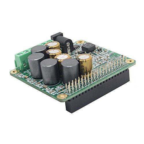 BliliDIY Módulo De Audio De Placa De Expansión Amp HiFi para Raspberry Pi 3 Modelo B/Pi 2B / B +
