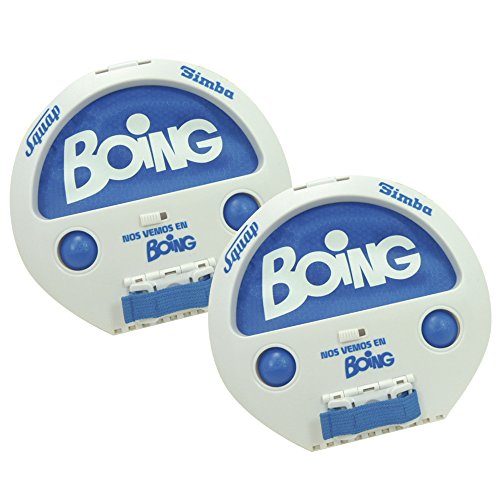 Boing - Juego de Aire Libre Ball, Color Blanco y Azul (Simba 7204896)