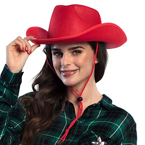 Boland - Sombrero de vaquero para adultos, accesorio para la cabeza para disfraces de carnaval, sheriff, jinete de rodeo, salvaje oeste, disfraz, carnaval, fiesta temática