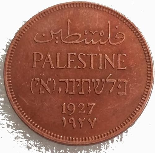 BoodLo 2MIls Palestina 1927-1947 6 Monedas copias extranjeras Monedas conmemorativas, 1945