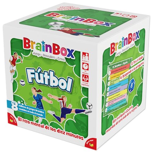 BrainBox Fútbol - Juego de Mesa en Español