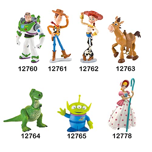 Bullyland 12762-Figura de Juego, Walt Disney Toy Story 3, Jessie, Aprox. 10,5 cm de Altura, Figura Pintada a Mano, sin PVC, para Que los niños jueguen con la fantasía, Multicolor (Bullyworld 12762)