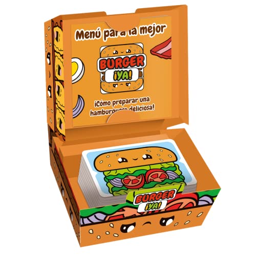Burger ¡Ya! - Juego de Cartas en Español