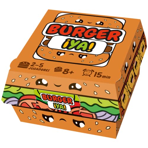 Burger ¡Ya! - Juego de Cartas en Español