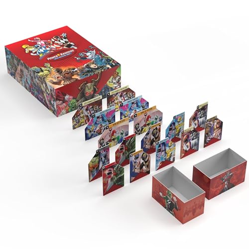 Caja de almacenamiento Power Rangers Deck Building Game