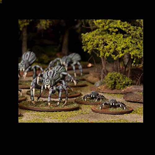 Campos de la muerte/Fantasía clásica: arañas gigantes (figuras de plástico duro de 28 mm)