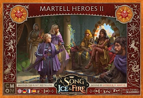 Canción de Hielo y Fuego - Héroes Martell II - Expansión de miniaturas en Español