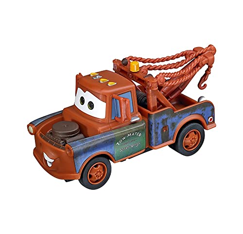 Carrera- GO Plus The Movie, Pixar Coche Miniatura Disney Cars-Mater, Color marrón (20061183)