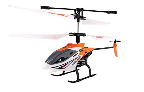 Carson 500507180 Easy Tyrann 230 Gyro 2.4GHz 100% RTF Naranja - Helicóptero teledirigido, Robusto Modelo RTF (Listo para Volar) para Principiantes, Helicóptero RC, para niños a Partir de 8 años.