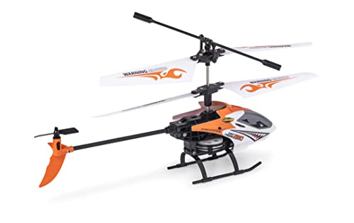 Carson 500507180 Easy Tyrann 230 Gyro 2.4GHz 100% RTF Naranja - Helicóptero teledirigido, Robusto Modelo RTF (Listo para Volar) para Principiantes, Helicóptero RC, para niños a Partir de 8 años.