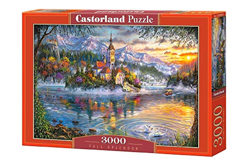 Castorland Fall Splendor 3000pieza(s) - Rompecabezas (Jigsaw puzzle, Landscape (scenery), Niños y adultos, Niño/niña, 9 año(s), 920 mm) , color/modelo surtido