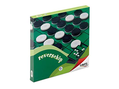Cayro - Reverschip - + 7 Años - Modelo Magnético - Juego de Mesa de Niños y Adultos - Ideal para Llevar de Viaje - Tablero Plegable - para 2 Jugadores
