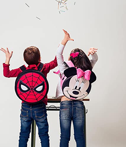 CERDÁ LIFE'S LITTLE MOMENTS, Mochila infantil 3D de Spiderman-Licencia Oficial Marvel para Niños, Rojo, Especialmente recomendada 2-6 años