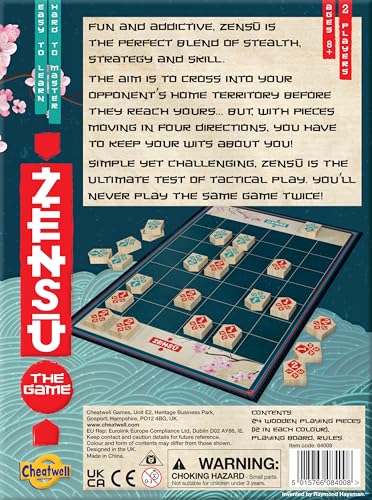 Cheatwell Games Zensu, Strategy Board Game