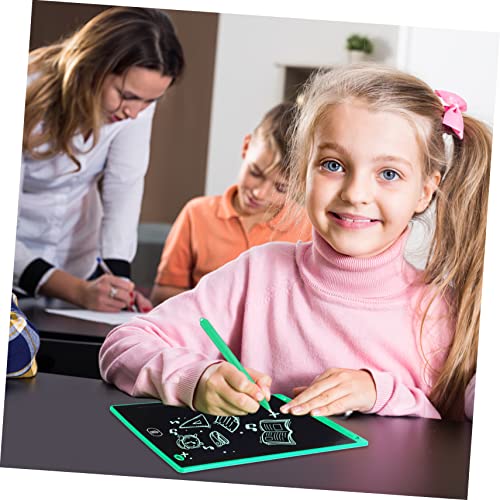 Ciieeo LCD Writing Tablet 6 Piezas De Suministros De Escritura A Mano Dibujo Reescrito Bolígrafos Almohadillas Educativas Tableros Tableta Digital para Niños Juguetes Educativos