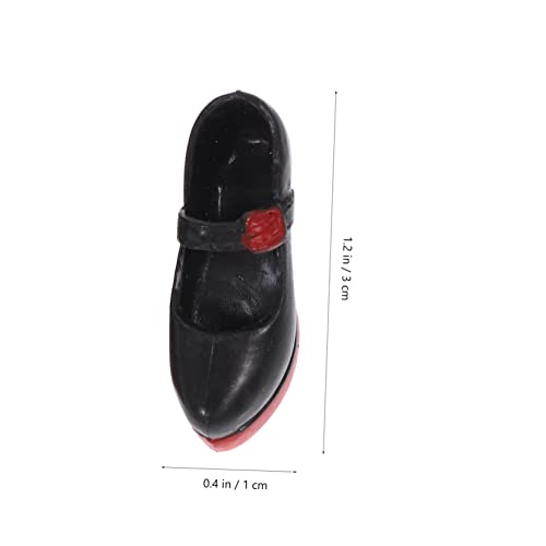 CIYODO 2 Pares Zapatos De Muñeca Partes De La Muñeca Zapatos En Miniatura para Manualidades Zapatos para Vestir Muñecas Pequeño Juguete De Tacones Altos Muñeca Bjd Ropa El Plastico Momoko