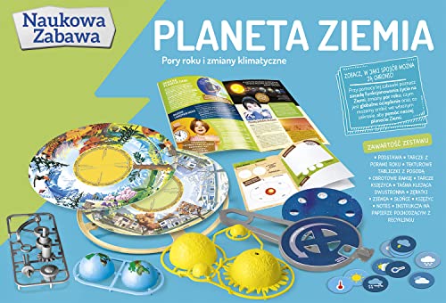 Clementoni 50638 Scientific Fun Planet Earth Set educativo para niños de 7 LAT Edition Polonia