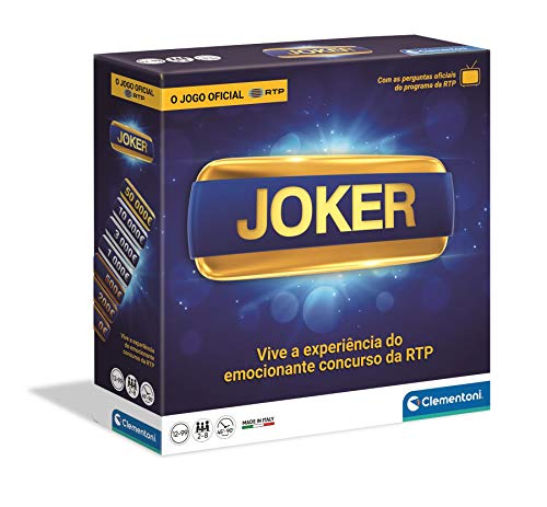 Clementoni 67699 - Joker - O Jogo Oficial RTP [Versión Portuguesa]