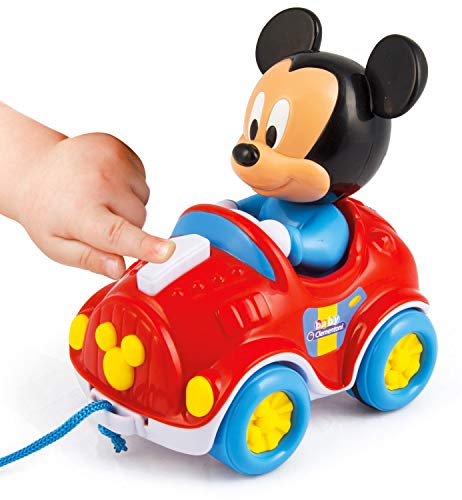 Clementoni - Baby Disney Arrastre Baby Mickey - juguete bebé de Disney a partir de 10 meses (17208)