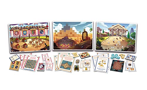 Clementoni- Escape Game-Historia Juego de Mesa, Multicolor, Mediano (55497)