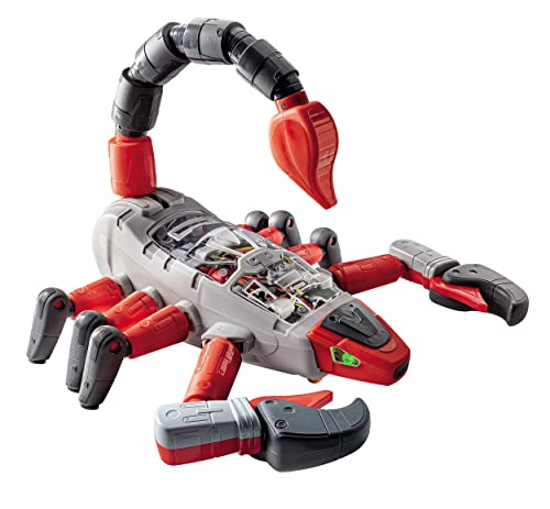 Clementoni- Mega Escorpión Ciencia y Juego Robot Educativo, Multicolor, One Size (55433)
