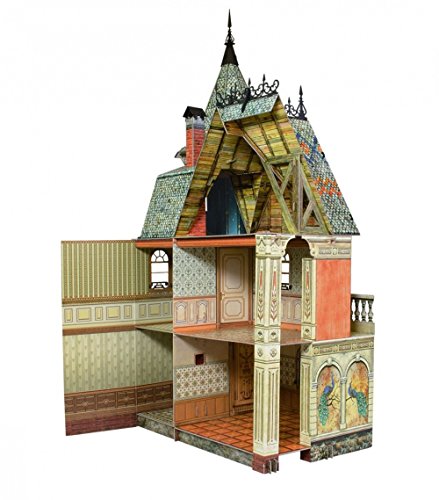 Clever Paper- Puzzles 3D Casa de muñecas Victoriana III (14343)