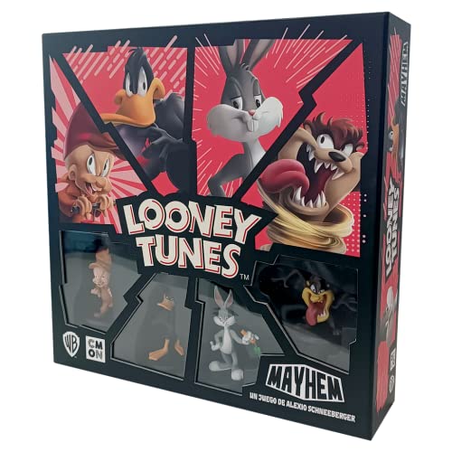 CMON - Looney Tunes Mayhem - Juego de Mesa en Español