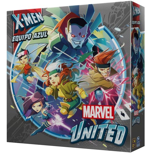 CMON - Marvel United - MUX: Equipo Azul - Juego de Mesa en Español
