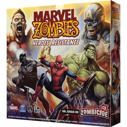 CMON - Marvel Zombies: Heroes' Resistance - Juego de Mesa en Español, 1-6 jugadores, 14+ años