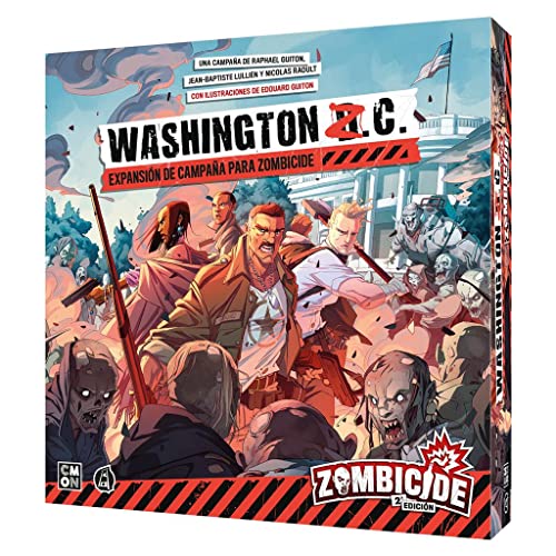 CMON Zombicide Segunda Edición: Washington Z.C. - Expansión en Español