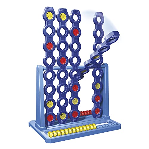 Connect 4 Spin Game, Features Spinning Connect 4 Grid, 2 Player Board Games for Family and Kids, Strategy Board Games, Ages 8 and Up