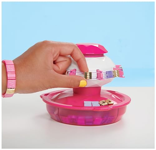 Cool Maker - POPSTYLE Bracelet Maker - Kit para Hacer Pulseras de la Amistad - 1 Máquina con Almacenamiento, 170 Cuentas y 22 Gomas Elásticas Reutilizables - 6067289 - Juguetes Niñas 8 Años +