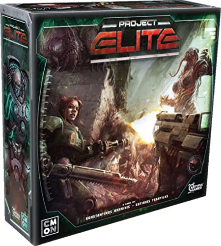 Cool Mini or Not , Project: Elite , Board Game , 1-6 Players , Ages 14+ , 60 Minute Playing Time