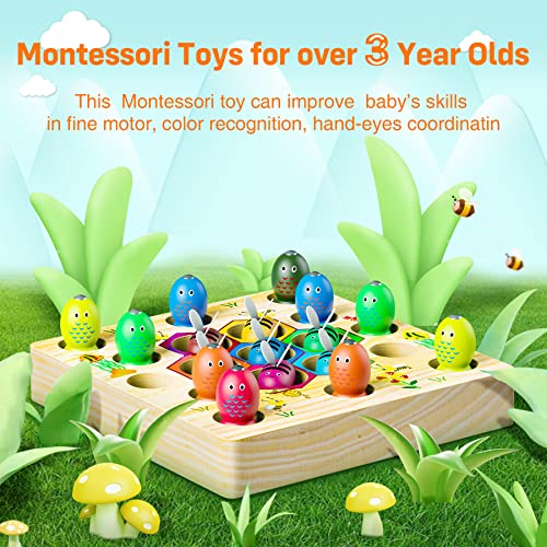 COOLJOYA Juguetes Montessori | Regalo de Cumpleaños Navidad a Partir de 2 Años Niños