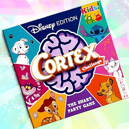 Cortex Kids Disney Edition - Juego de Cartas Multilenguaje (Incluye Español)