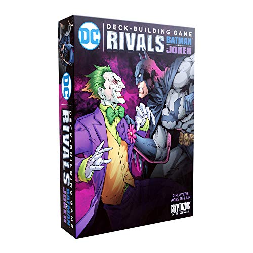 Cryptozoik "Rivals Batman vs The Joker DC Comics Deck Building Juego de Cartas