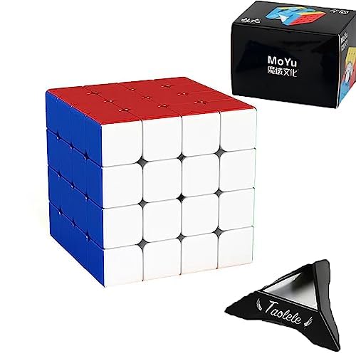 Cubo de Velocidad, MOYU Meilong M 4x4 Cubo Mágico Cubo de Rompecabezas Magnético Enigmas Duraderos y Flexibles para Niños Adultos Niños Niñas Regalos
