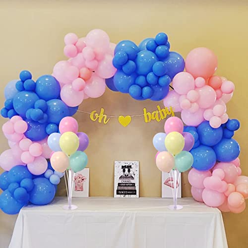 CZCPAPY Kit de arco de Globo de mesa, soporte de globo, arco de globo ajustable para fiestas, fiestas de cumpleaños, fiestas de graduación